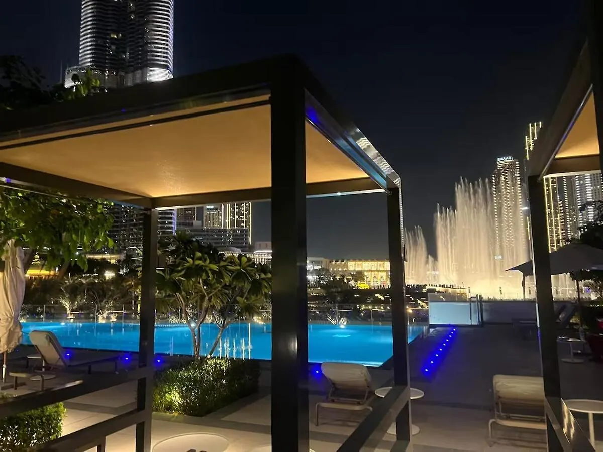 Stunning 1Br Burj View From Infinity Pool Apartment Dubai 0*,